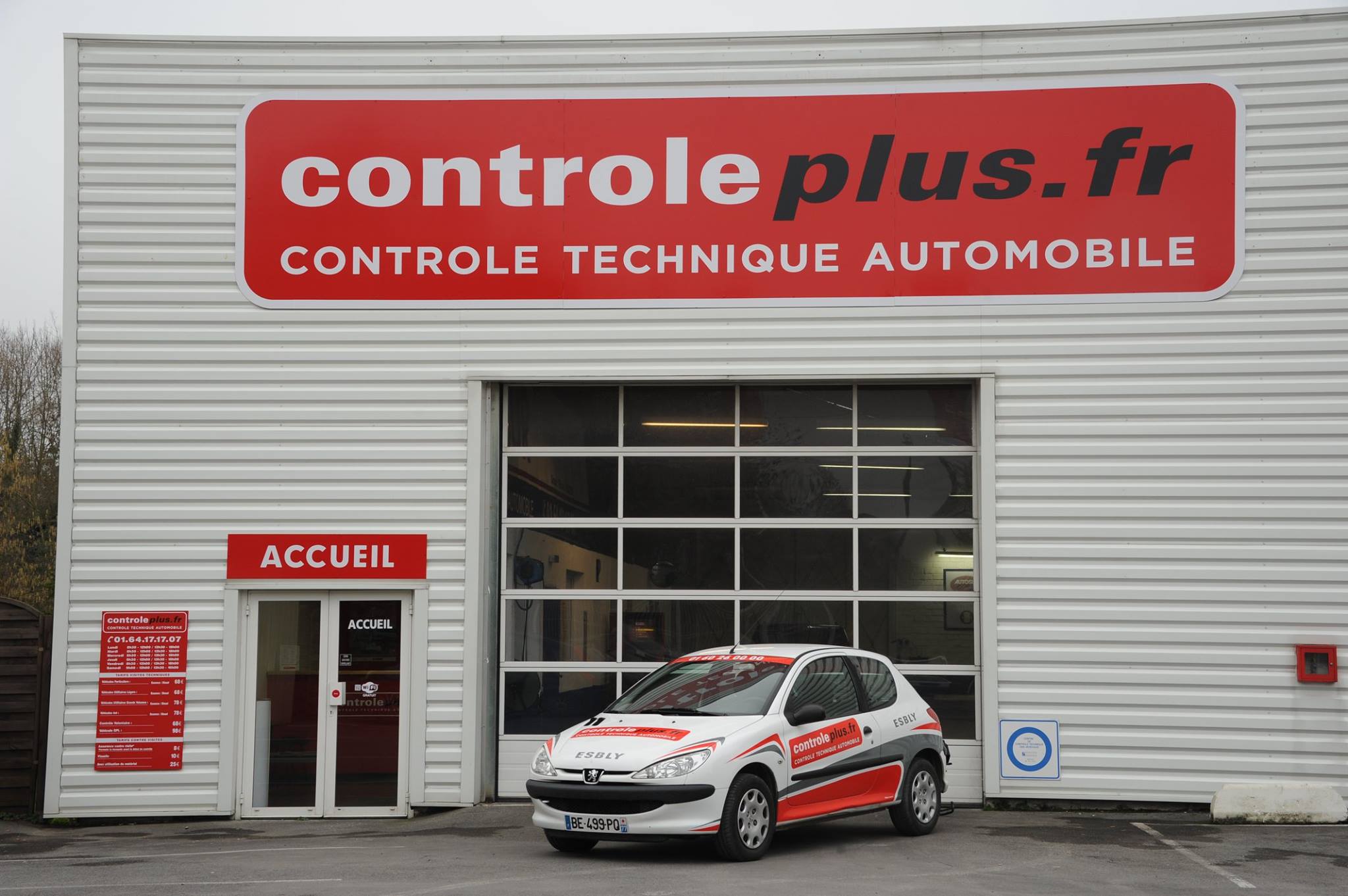 contr&ocirc;le plus, centre de contr&ocirc;le technique
